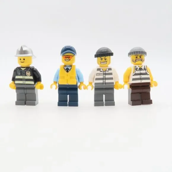 Lego Toys Lego City Minifigure Lot Of Complete Figures Jail